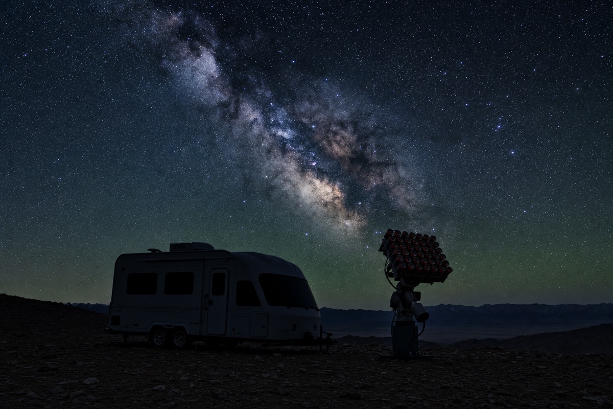 Lenghu dark-sky site vision concept