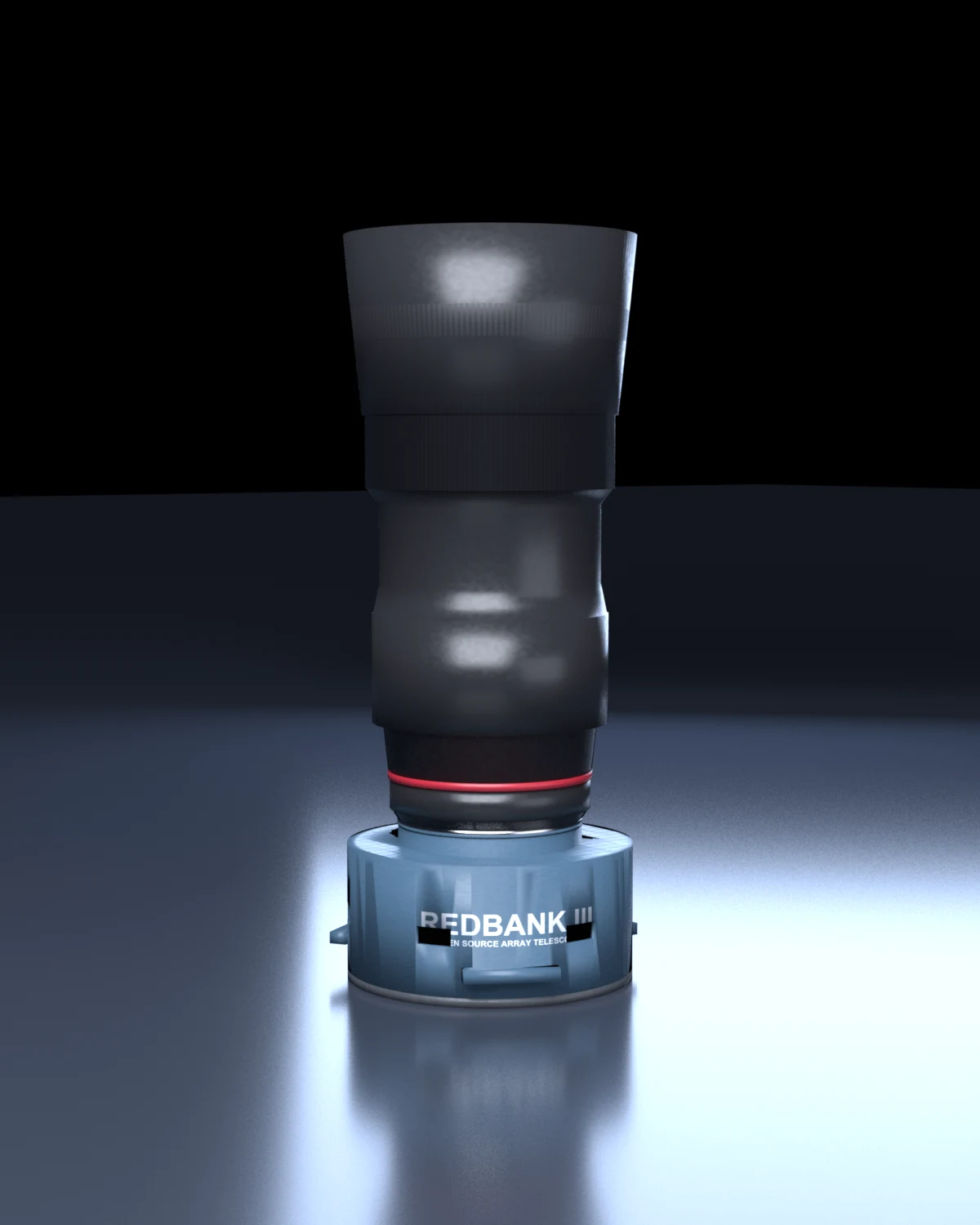 Redbank III unit with Samyang 135mm f/2.0