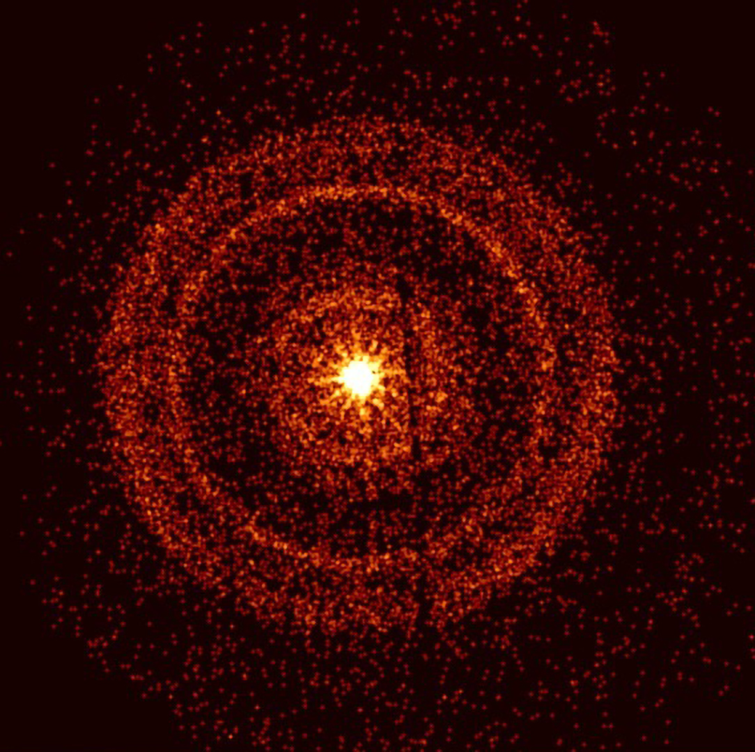 X-ray dust rings around GRB 221009A (Swift/XRT)
