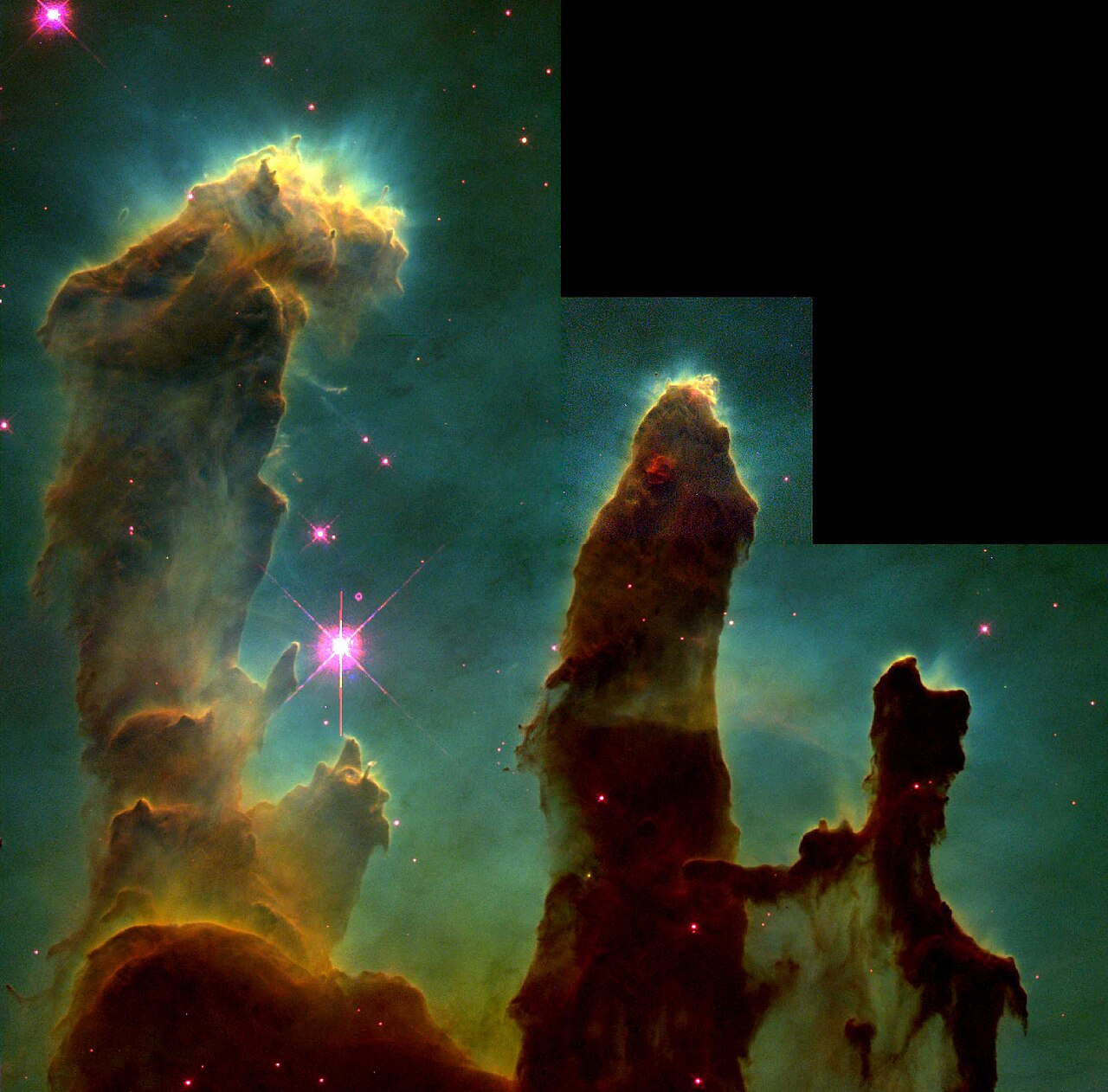 Pillars of Creation (Hubble)
